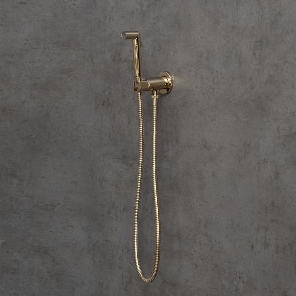 Смеситель для биде Lemark Solo LM7171G латунь золото