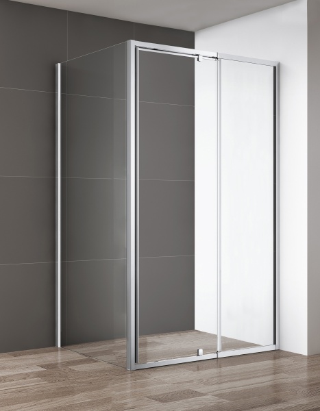 Душевая дверь Cezares Variante VARIANTE-B-1-110/120-C-Cr 120 см стекла прозрачные, профиль хром