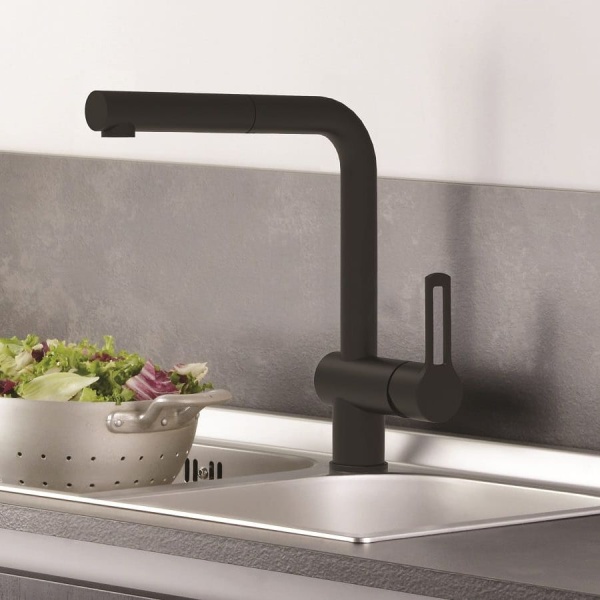 Смеситель для кухни Paffoni Ringo RIN295NO с подключением к фильтру 