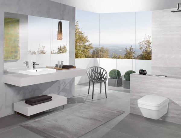 Унитаз подвесной Villeroy & Boch Architectura 5685HR01 крышка-сиденье в комплекте 