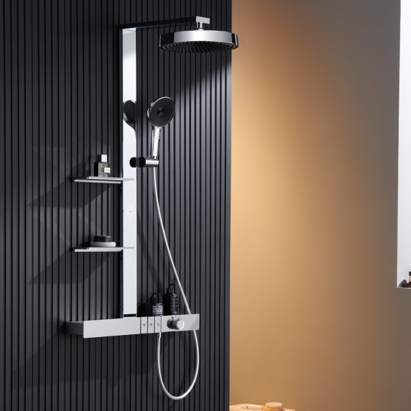 Душевая стойка Black&White GH-9005C