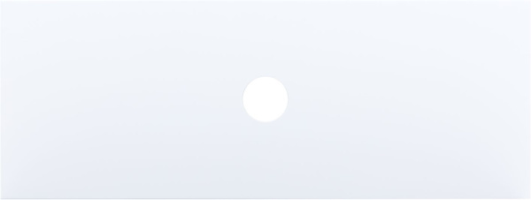 Столешница для ванной Allen Brau Reality 1.32026.K 121 см керамогранит, цвет белый