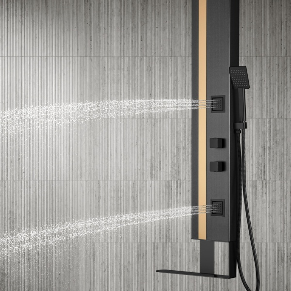 Душевая панель Black&White GR026