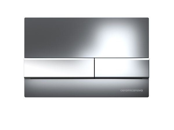 Комплект инсталляции с подвесным унитазом Ceramica Nova Play CN3001_1002M_1000 крышка-сиденье в комплекте быстросъемное с микролифтом, клавиша смыва в комплекте матовый хром