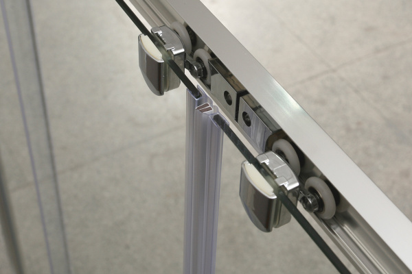 Душевая дверь BelBagno Unique UNIQUE-BF-2-150/180-C-Cr 150-180 см стекла прозрачные, профиль хром