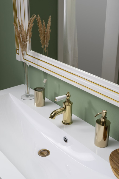 Раковина мебельная прямоугольная Aquanet Мадонна НФ-00007495 литьевой мрамор цвет белый