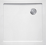 Душевой поддон низкий Cezares SMC TRAY-M-A-100-35-W квадратный стеклопластик 100x100 белый