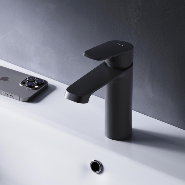 Смеситель для раковины Am.Pm Func F8F02122 черный матовый