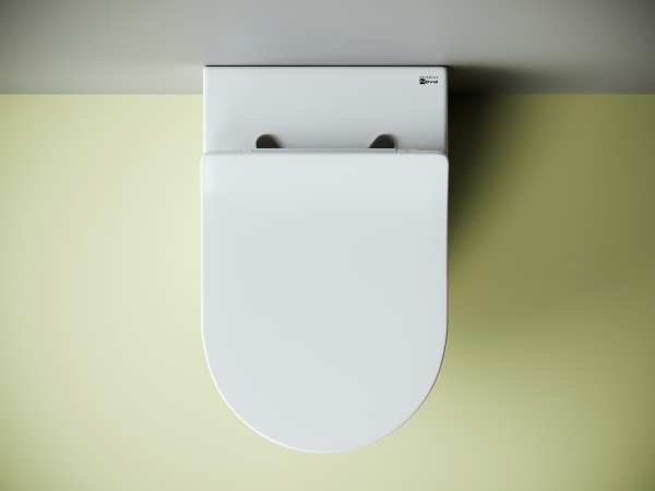 Унитаз приставной Ceramica Nova Metropol CN4004 Rimless фарфор белый