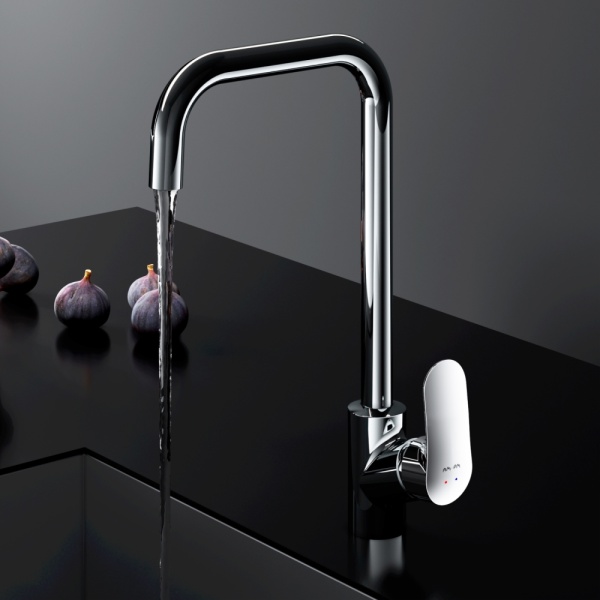 Смеситель для кухни Am.Pm Like F8006000 без подключения к фильтру хром