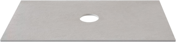 Столешница для ванной Allen Brau Reality 1.32023.G-S 81 см керамогранит, цвет серый