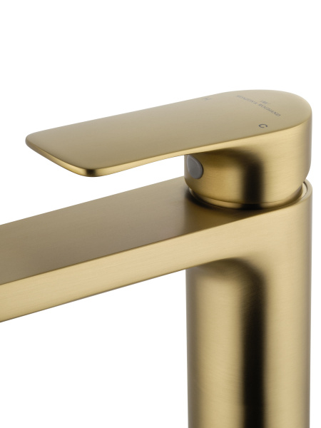 Смеситель для раковины Wonzon &amp; Woghand Line WW-A40732-BG брашированное золото