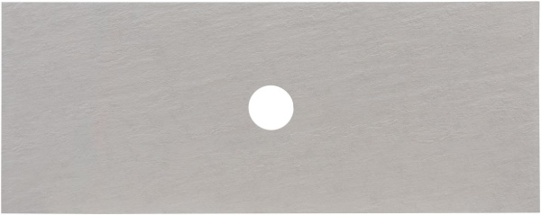 Столешница для ванной Allen Brau Fantasy 1.11011.G-S 119.4 см керамогранит, цвет серый