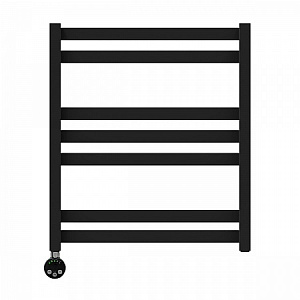 Полотенцесушитель электрический Lemark Bellario П7  50x60 LM68607EBL L черный матовый