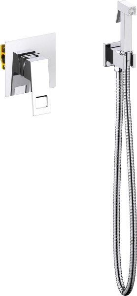 Гигиенический душ Timo Briana 7189/00SM встраиваемый в стену хром