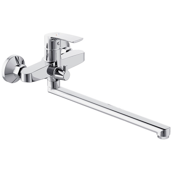 Смеситель для ванны или душа Damixa Eclipse 2.0 489000000 настенный 
без термостата хром