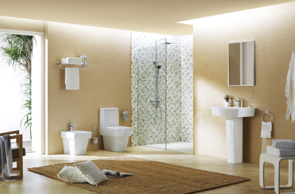 Раковина  прямоугольная BelBagno Mattino  фаянс цвет белый