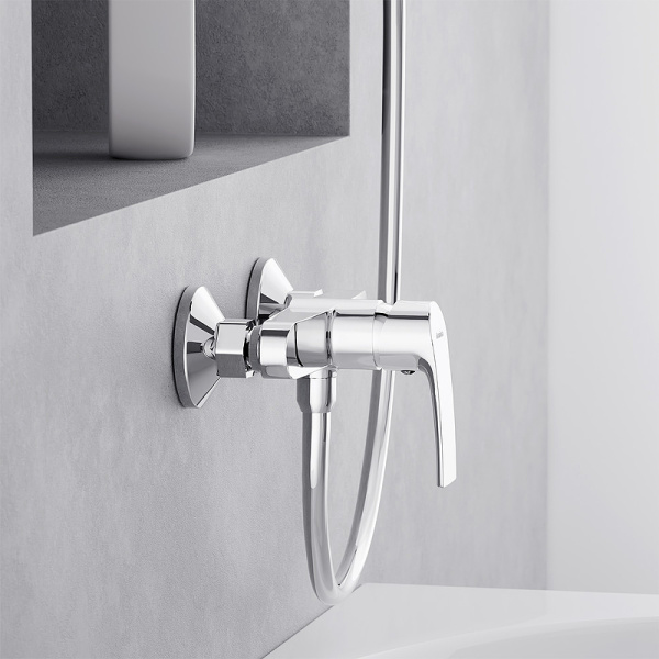 Смеситель для душа Damixa Eclipse 2.0 482000000 настенный 
без термостата хром