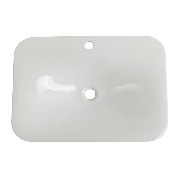 Раковина  прямоугольная Cezares  CZR-DRO-65-LVB фаянс цвет белый