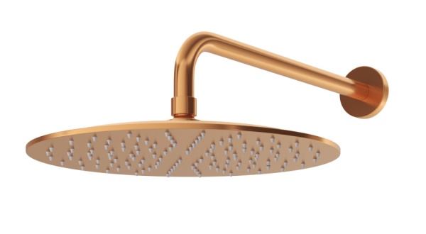 Душевая система со смесителем Cezares Leaf LEAF-DSIP-30-L-SS монтаж встраиваемая  в стену без термостата sunset