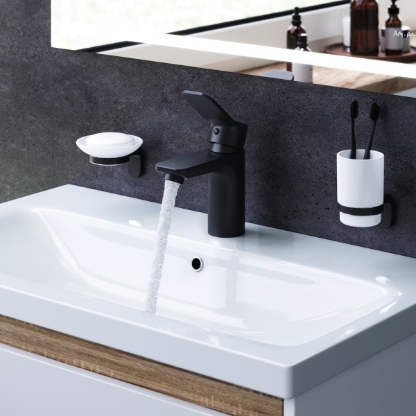 Смеситель для раковины Am.Pm X-Joy F85A02122 черный матовый