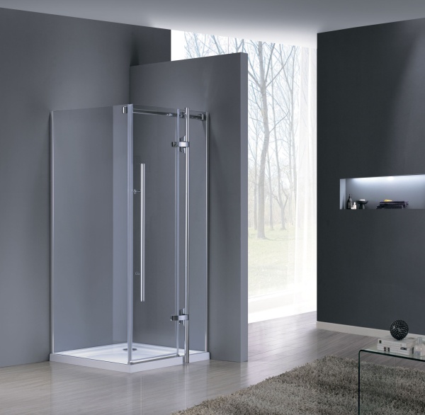 Душевой угол Grossman Style GR-6090 квадратная   стекла , профиль 