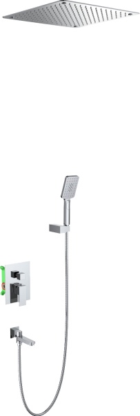 Душевая система со смесителем Timo Selene SX-2039/00SM монтаж встраиваемая в стену без термостата хром