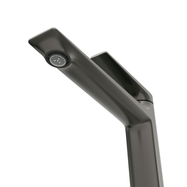 Смеситель для раковины Cezares Liner LINER-LC-GM-W0 оружейная сталь