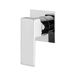 Смеситель для душа на 1 выход Plumberia Selection TAG TG1111CR встраиваемый в стену 
без термостата хром
