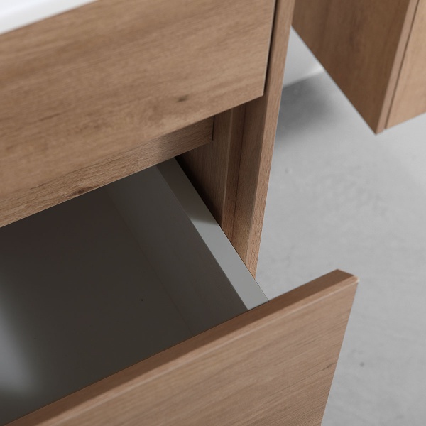 Тумба  подвесная Vincea Chiara VMC-2C600NO 60 см  1 ящик цвет N.Oak 