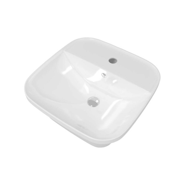 Раковина Maretti Florenza FL13NS37-844 встраиваемая сверху цвет белый