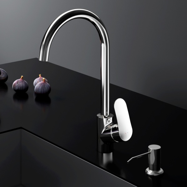 Смеситель для кухни Am.Pm Like F8007D00 без подключения к фильтру хром