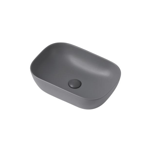 Раковина  прямоугольная Abber Rechteck AC2200MG керамика цвет серый матовый