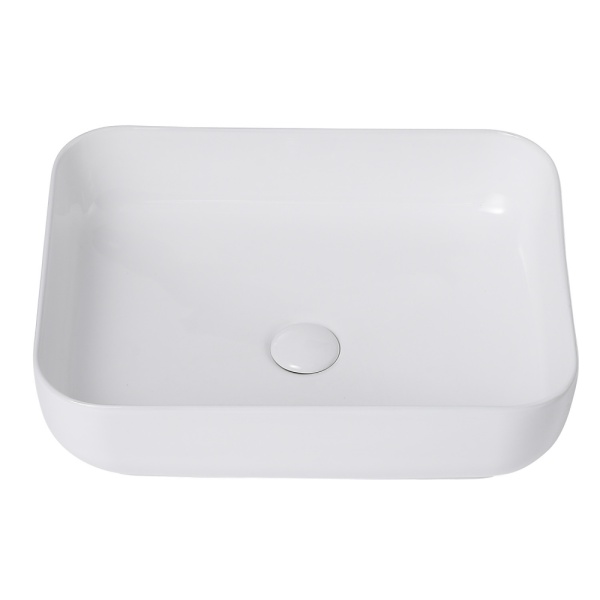 Раковина  прямоугольная Abber Rechteck AC2202 керамика цвет белый