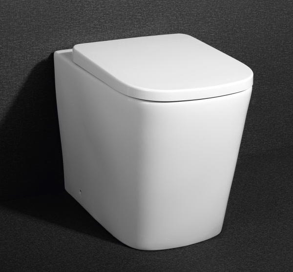 Унитаз приставной BelBagno Albano BB120CBR  фаянс белый