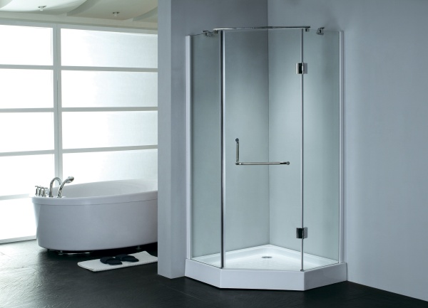 Душевой угол Grossman Classic GR-8090 пятиугольная  стекла , профиль 