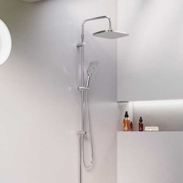 Душевая система без смесителя Damixa Gala 953000000 монтаж настенная без термостата хром