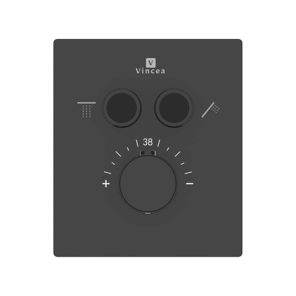 Смеситель для душа Vincea  VSCV-321T-MMB  
 матовый черный