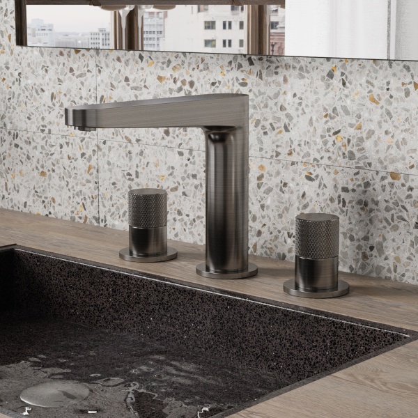 Смеситель для раковины Wasserkraft Tauber 6435 никель