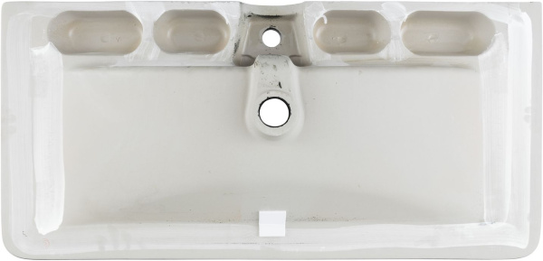 Раковина мебельная прямоугольная Aquanet Ирис 00329251 керамика цвет черный матовый