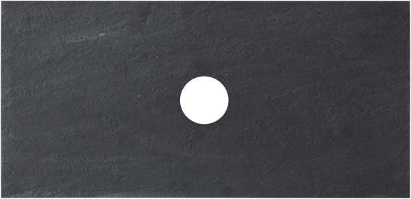 Столешница для ванной Allen Brau Liberty 1.33008.GR-S 85.8 см керамогранит, цвет серый