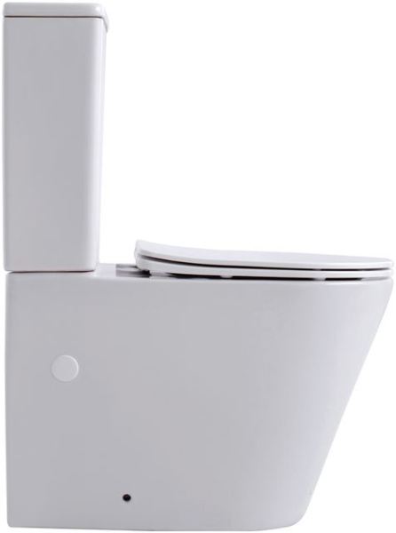 Чаша напольного унитаза Aquanet  Atago 2.0 C1 цвет белый