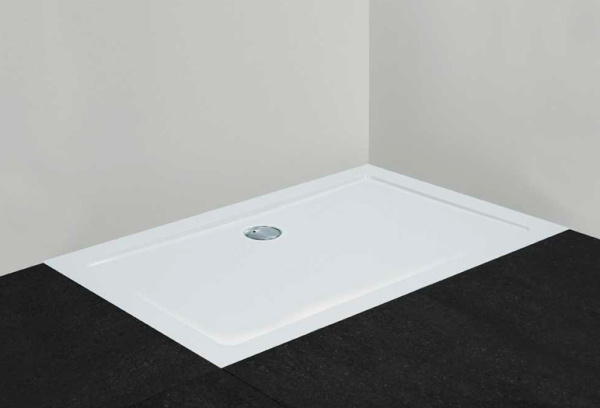Душевой поддон низкий Cezares SMC TRAY-M-AH-160/90-35-W прямоугольная   белый