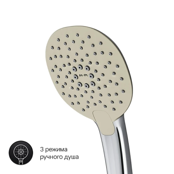 Смеситель для ванны или душа Am.Pm Spirit V2.1 F71A15000 настенный 
без термостата хром
