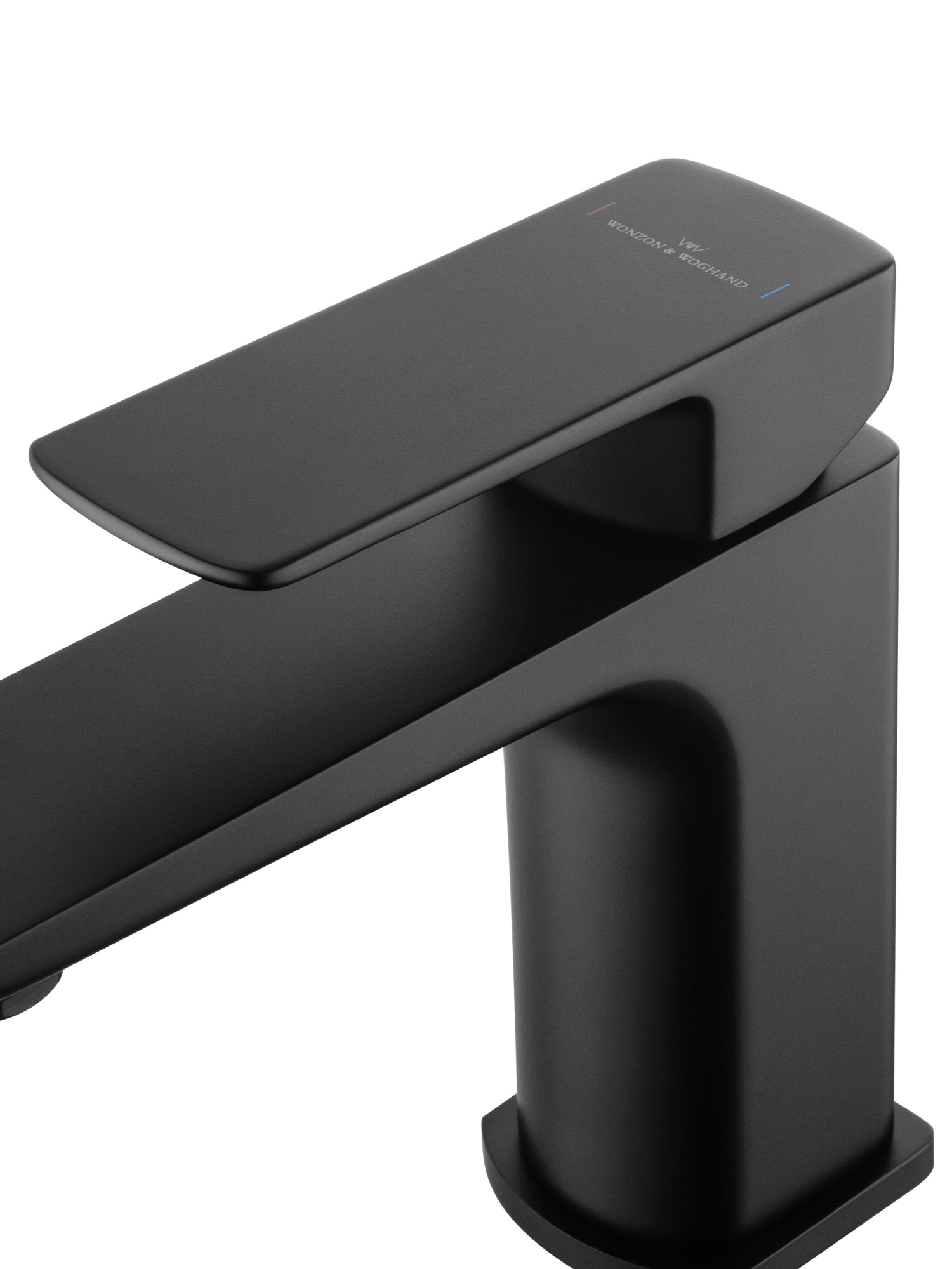 Смеситель для раковины Wonzon &amp; Woghand Edge WW-88139003-MB черный матовый