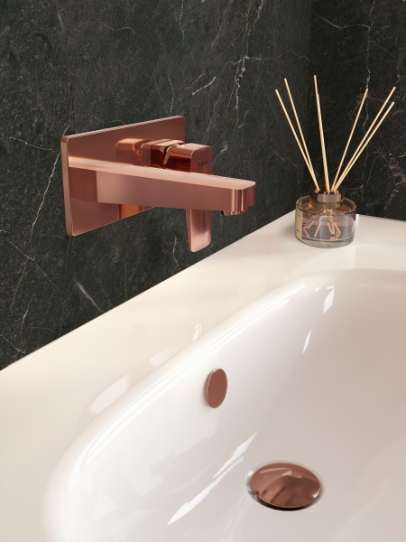 Смеситель для раковины VitrA Root Square A4273826EXP медь