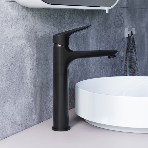 Смеситель для раковины Damixa Jupiter 770250301 черный матовый