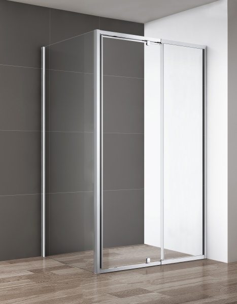 Душевой угол Cezares Variante VARIANTE-AH-1-110/120-90-C-Cr прямоугольная  стекла , профиль хром