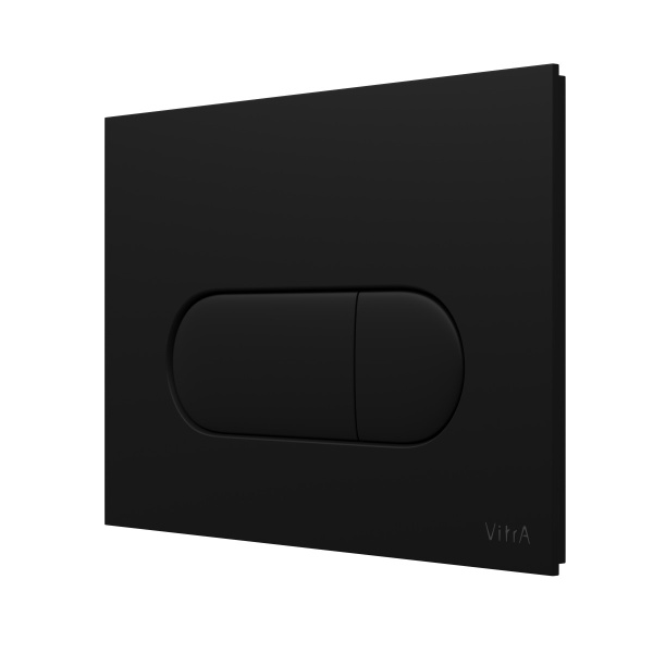 Кнопка смыва механическая VitrA Root Round 740-2211 цвет черный матовый