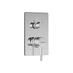 Смеситель для душа Bravat Arc P69193C-ENG встраиваемый в стену 
без термостата хром